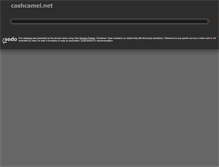 Tablet Screenshot of cashcamel.net